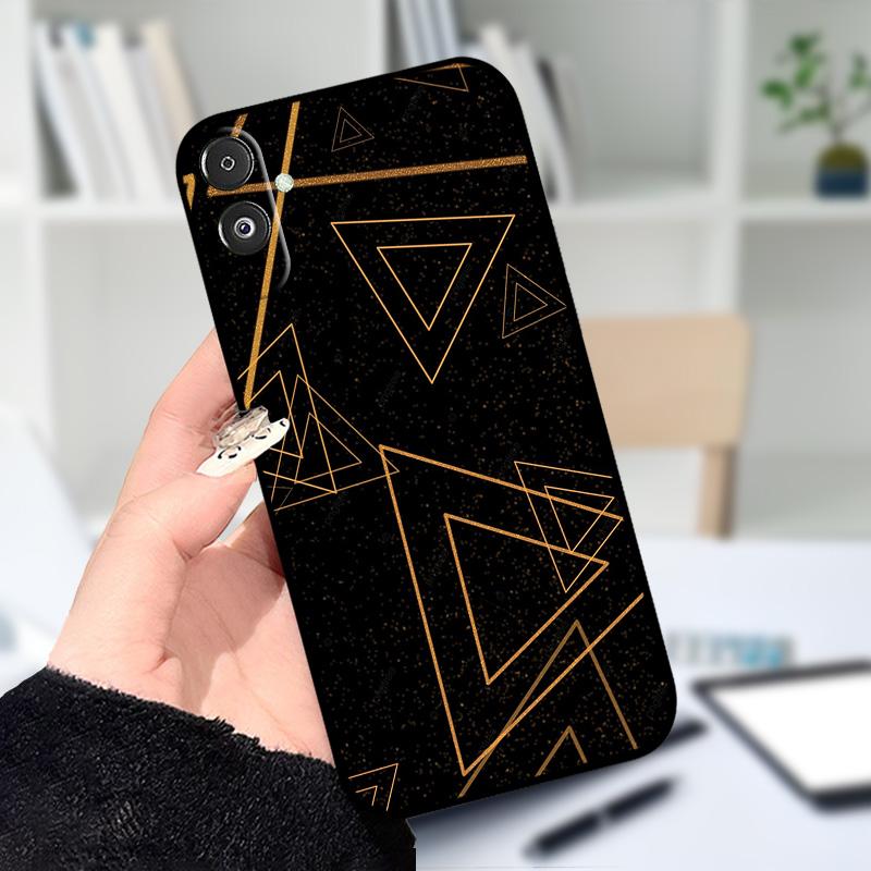 Для Samsung F14 M14 5G Мягкий чехол Модный принт Черный Силиконовый TPU Чехол для телефона Для Samsung Galaxy A14 4G 5G Ударопрочные чехлы