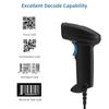1DCelsius2D Ручной USB-сканер штрих-кодов Проводной считыватель штрих-кодов Ручной триггер Celsius Автоматическое непрерывное сканирование Поддержка бумаги Совместимость с Window