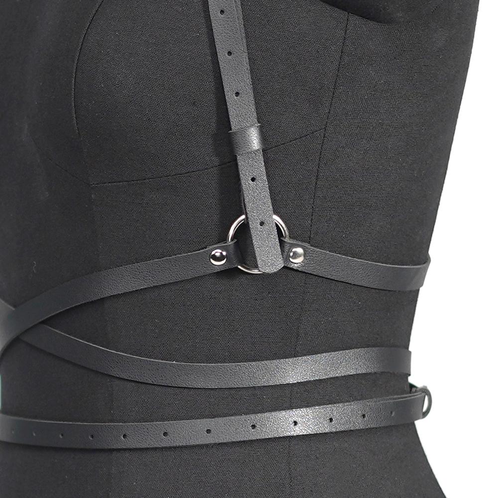 Кожаные ремни для женщин, ремень для бондажа, корсет, готическая одежда, поясной ремень, подтяжки