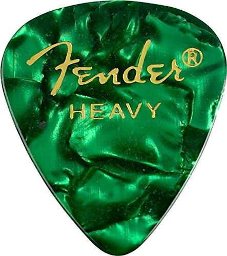 Guitar Picks Fender Teardrop Heavy, 8-Color Assortment (8-Pack)