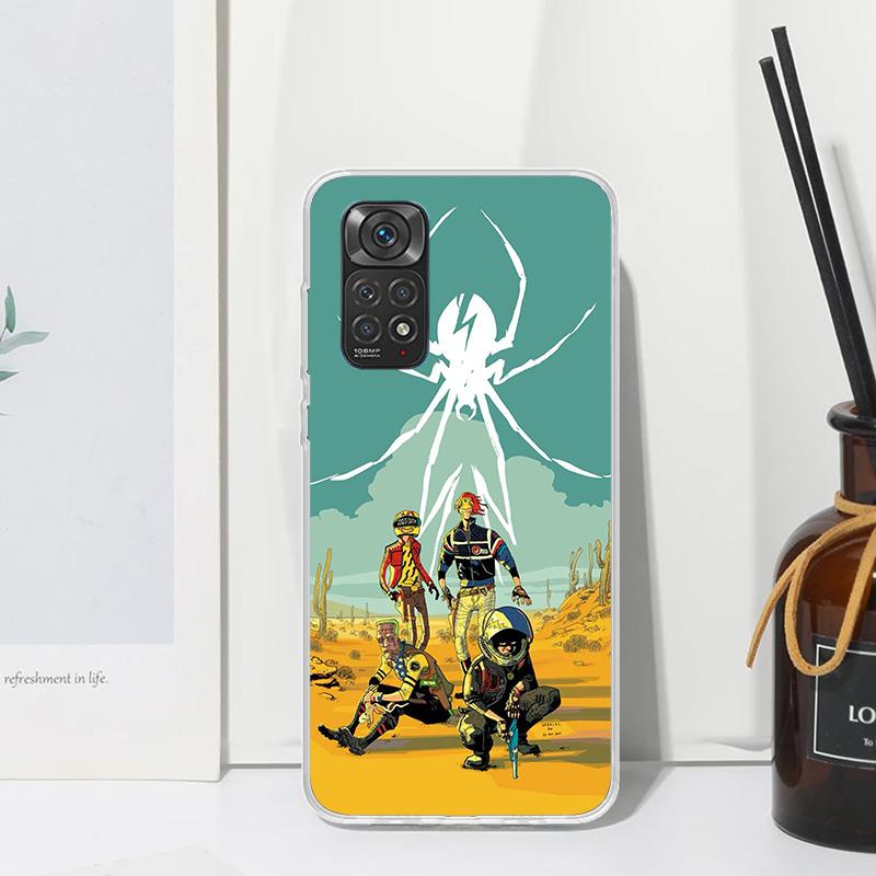 Чехол для телефона My Chemical Romance MCR для Xiaomi Redmi Note 15 13 14S 14 Pro Plus 12S 11S 10S 12 11E 10 11T Художественный Fundas Задняя крышка R