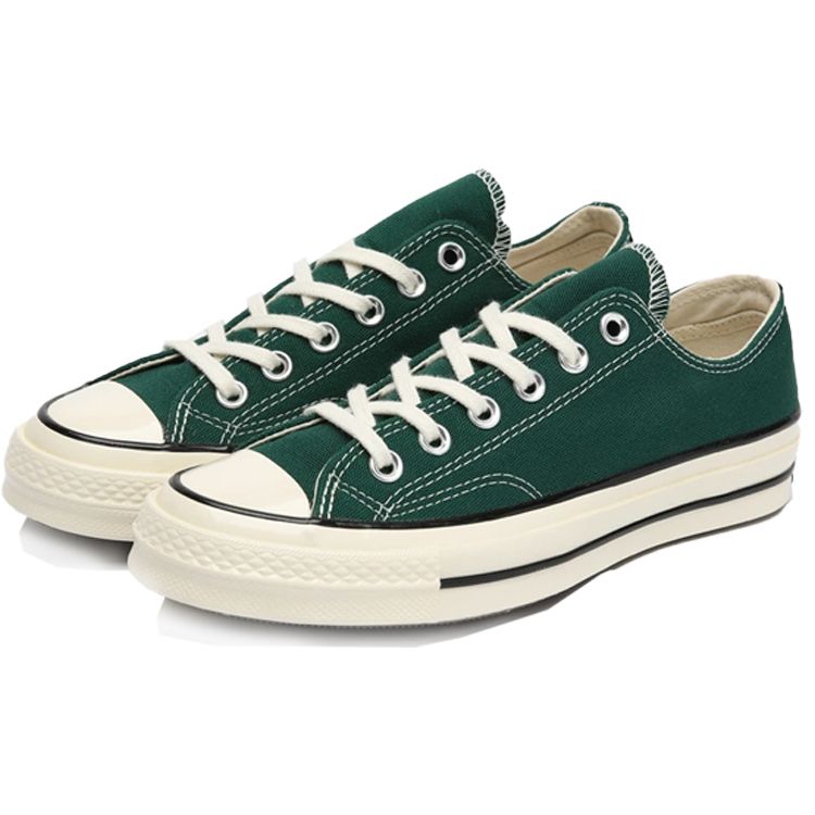 Converse Chuck 70 Low Midnight Clover Unisex Sneakers Green Egret Black 168513C