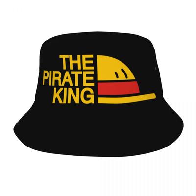 Панамы One Piece Женские Унисекс Унисекс Модные Король Пиратов Летняя Рыбацкая Шляпа Унисекс