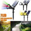 7LEDs Solar Spot Lights Brightness Adjustable,IP65 Waterproof Floor Mounted Lawn Lamp,for Landscape,Courtyard,Garden Decoration