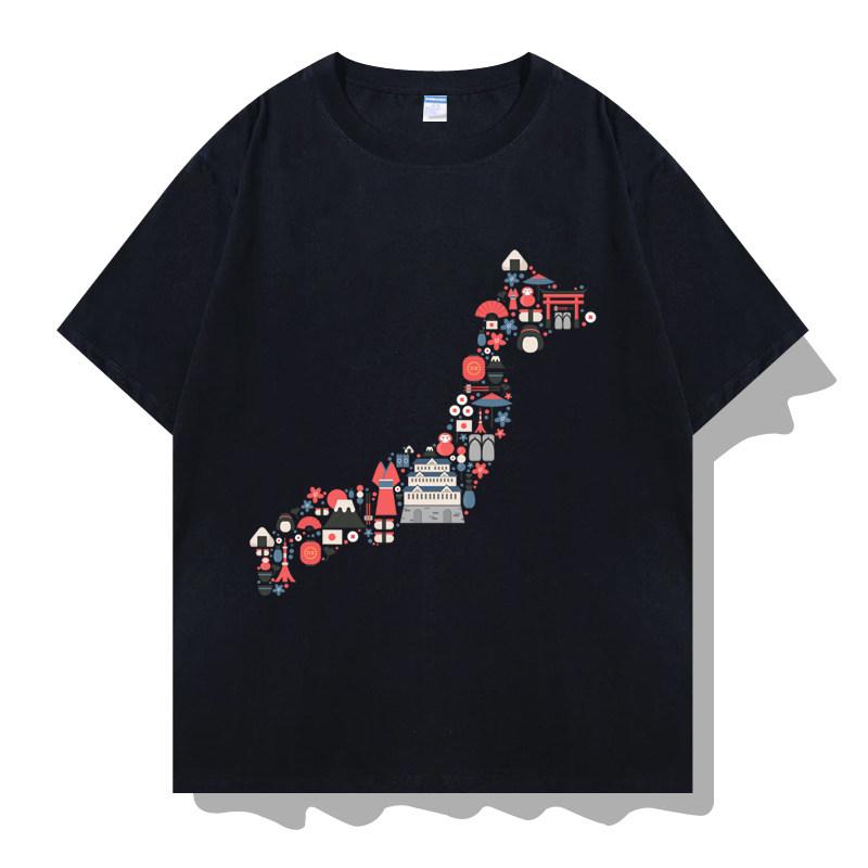 New Tokyo Japan Cultural Eleunisexts Characteristic Theme Tourism Souvenirs Shortsleeved Tshirt Clothes Halfsleeved