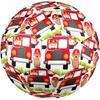 firefighters Theme Size 5 Soccer Ball, Suitable for Both Indoor and Outdoor Matches, a Gift Suitable for Everyone.