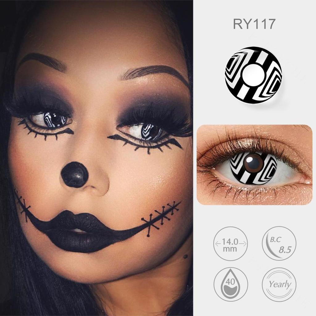 Цветные контактные линзы, 2 шт