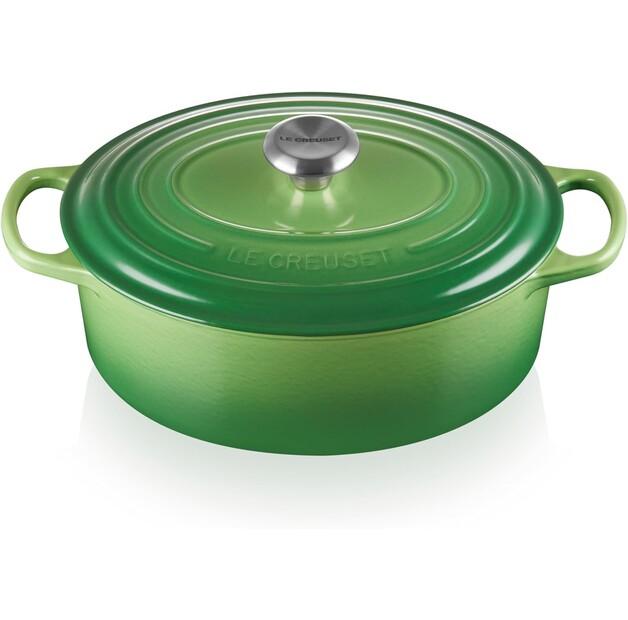 Жаровня Le Creuset Signature овальная 29 см бамбук зелёный 4,7 л (21178294082430)
