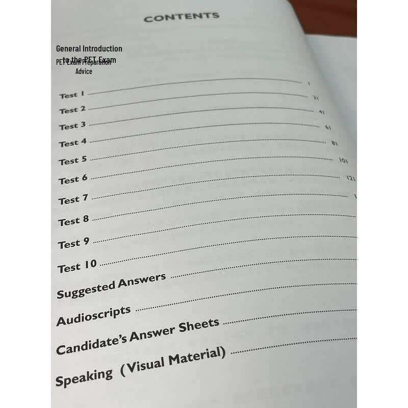 Cambridge PET 10 Authentic Practice Tests
