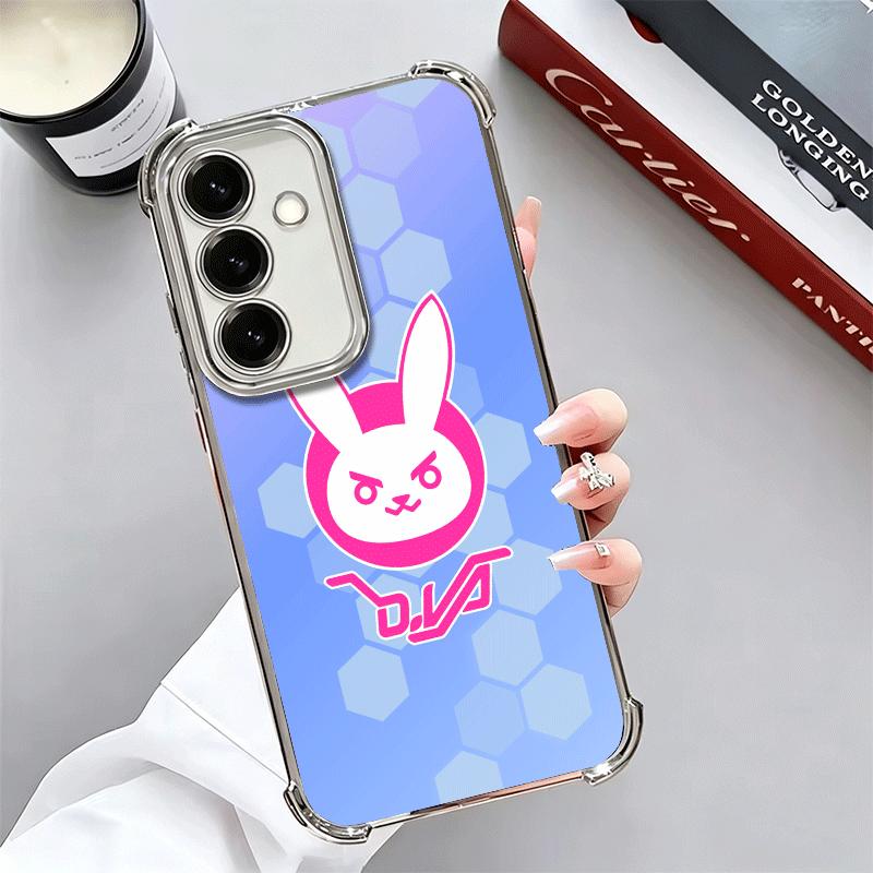 O-Overwatchs D-DVA Мягкий чехол для телефона для Samsung A17 A27 A07 A37 A57 A16 A56 A15 A55 A14 A54 A13 A53 A26 A36 A25 A35 A24 A34 A23 A