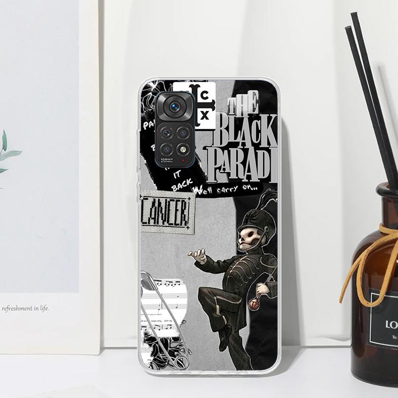 Чехол для телефона My Chemical Romance MCR для Xiaomi Redmi Note 15 13 14S 14 Pro Plus 12S 11S 10S 12 11E 10 11T Художественный Fundas Задняя крышка R