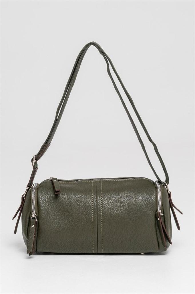 Women's Zipper Adjustable Strap Messenger Bag