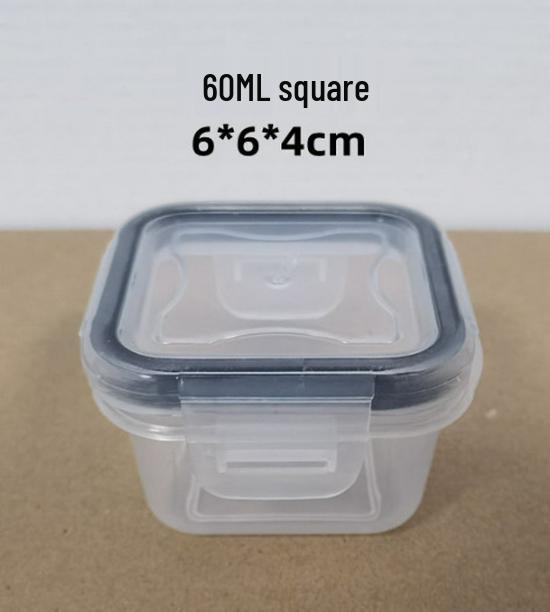 Набор из 26 герметичных пластиковых контейнеров для хранения продуктов с крышками - Непротекаемые, прозрачные органайзеры для холодильника