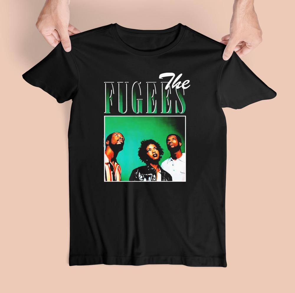 Members Of The Fugees Cotton Black All Size Men Women Classic T-Shirt