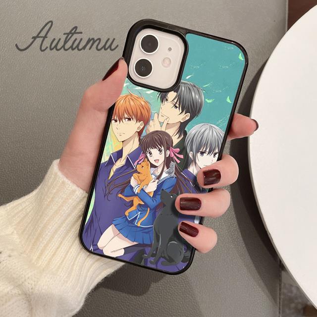 Чехол для телефона «Корзина с фруктами» в стиле аниме для iPhone 11 12 13 14 Pro Max mini X XR XS SE 2020 6S 7 8 Plus Samsung Galaxy S21 S22