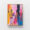 Colorful Dreamy Duet Art Prints Musical Instrument Jazz Band Energy Poster Concert Vibe Wall Lively Abstract Decor Canvas Prints