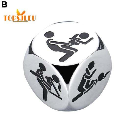 Кубик для принятия решений в кино, нержавеющий легкий портативный металлический кубик для принятия решений, украшение на годовщину, подарок на День святого Валентина