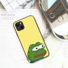Чехол для телефона Sad Funny Frog Pepe Man Frog для iPhone 11 12 Mini 13 14 15 Pro XS Max X Plus SE XR Shell
