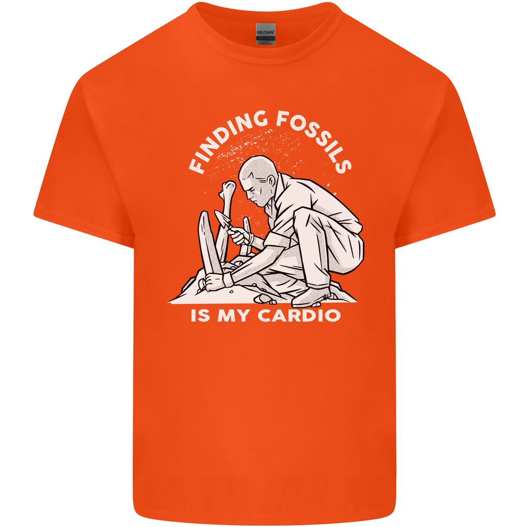 Palaeontology Finding Fossils is My Cardio Unisexs Light Cotton TShirt