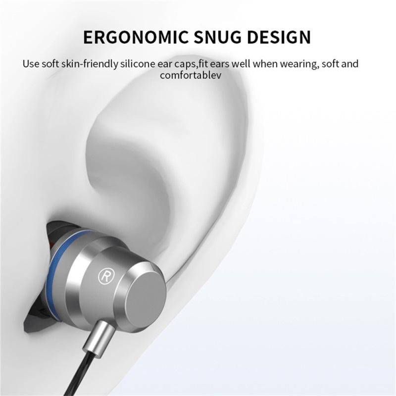 Универсальные проводные наушники типа c, наушники-вкладыши с шумоподавлением, проводная настройка, телефонная гарнитура 3,5 мм