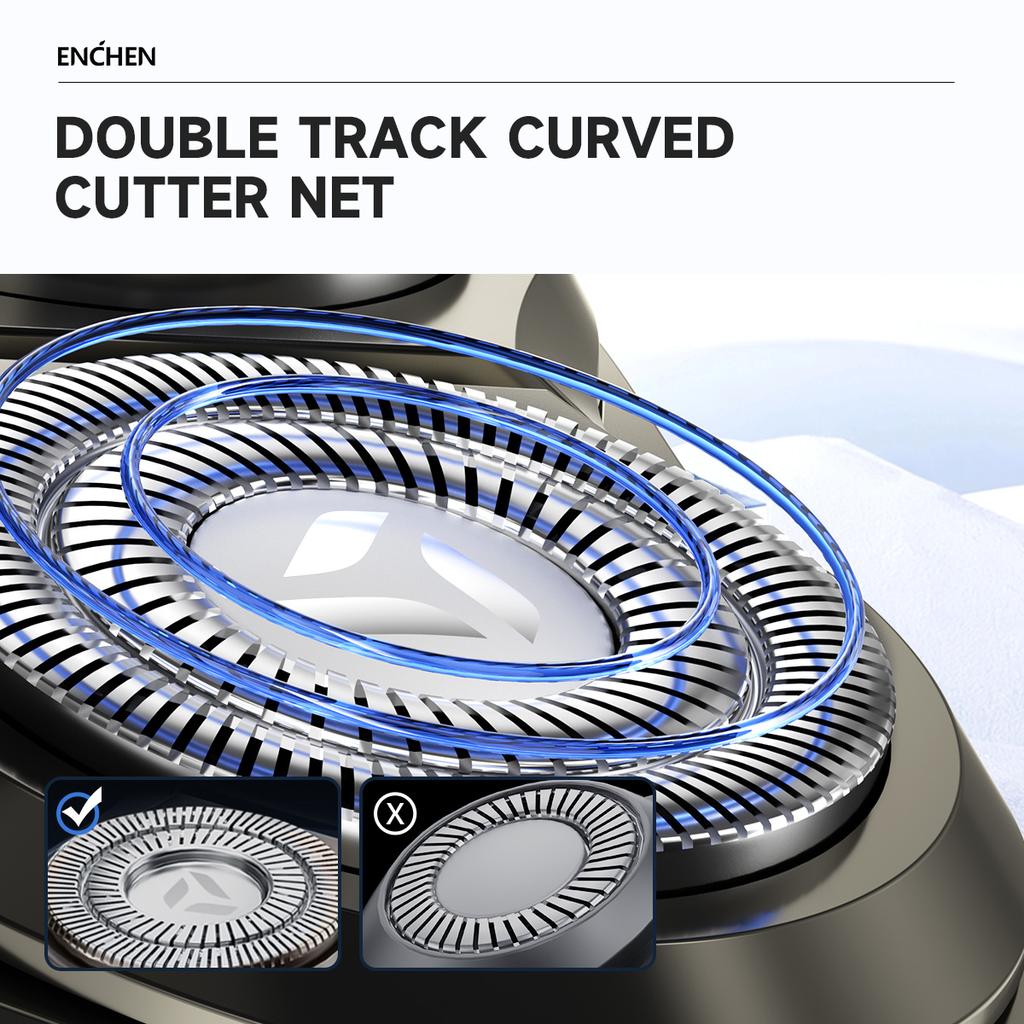 Xiaomi ENCHEN Blackstone 6 Electric Shaver Beard Trimmer Waterproof Safety Lock Razor