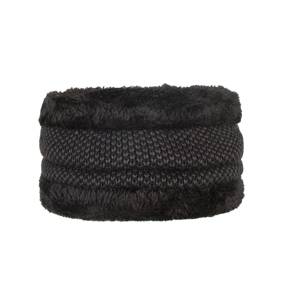 Осенне-зимний новый бархатный теплый шарф со скрытой пряжкой