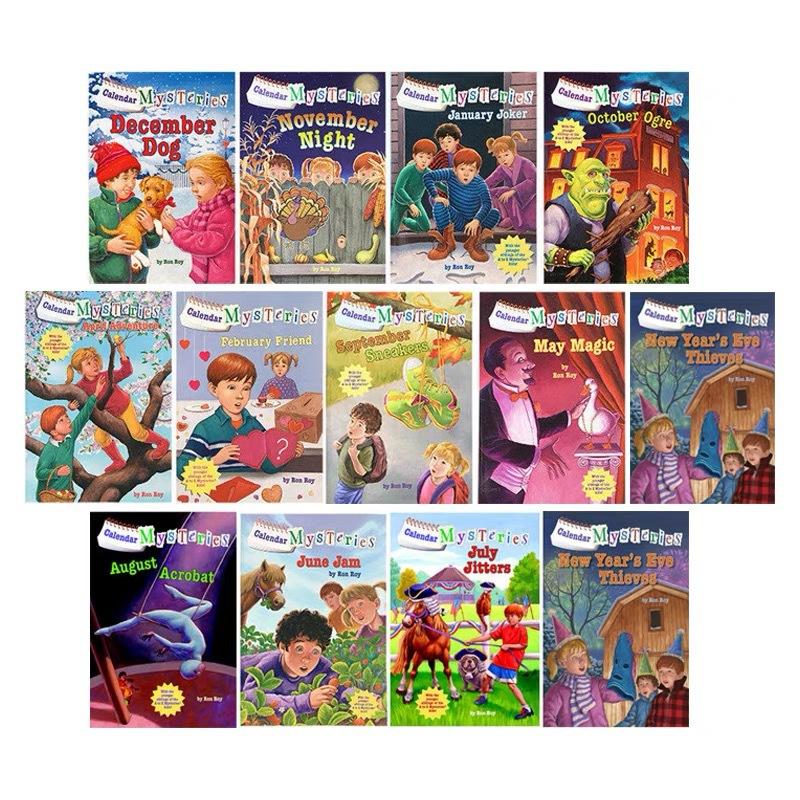Calendar Mysteries 13 volumes of children's chapter bridge novels sold together with audio