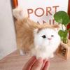 for Children Baby Toy Fake Cat Kitten Doll Stuffed Kitten Plush Cat Toys Simulation Cat Cat Model