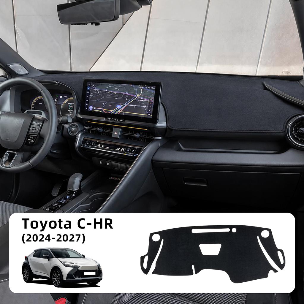 For Toyota C-HR 2024-2027 Dashboard Mat Anti-Glare Sun Protection Dash Cover Pad Interior Carpet Accessories for Toyota C-HR