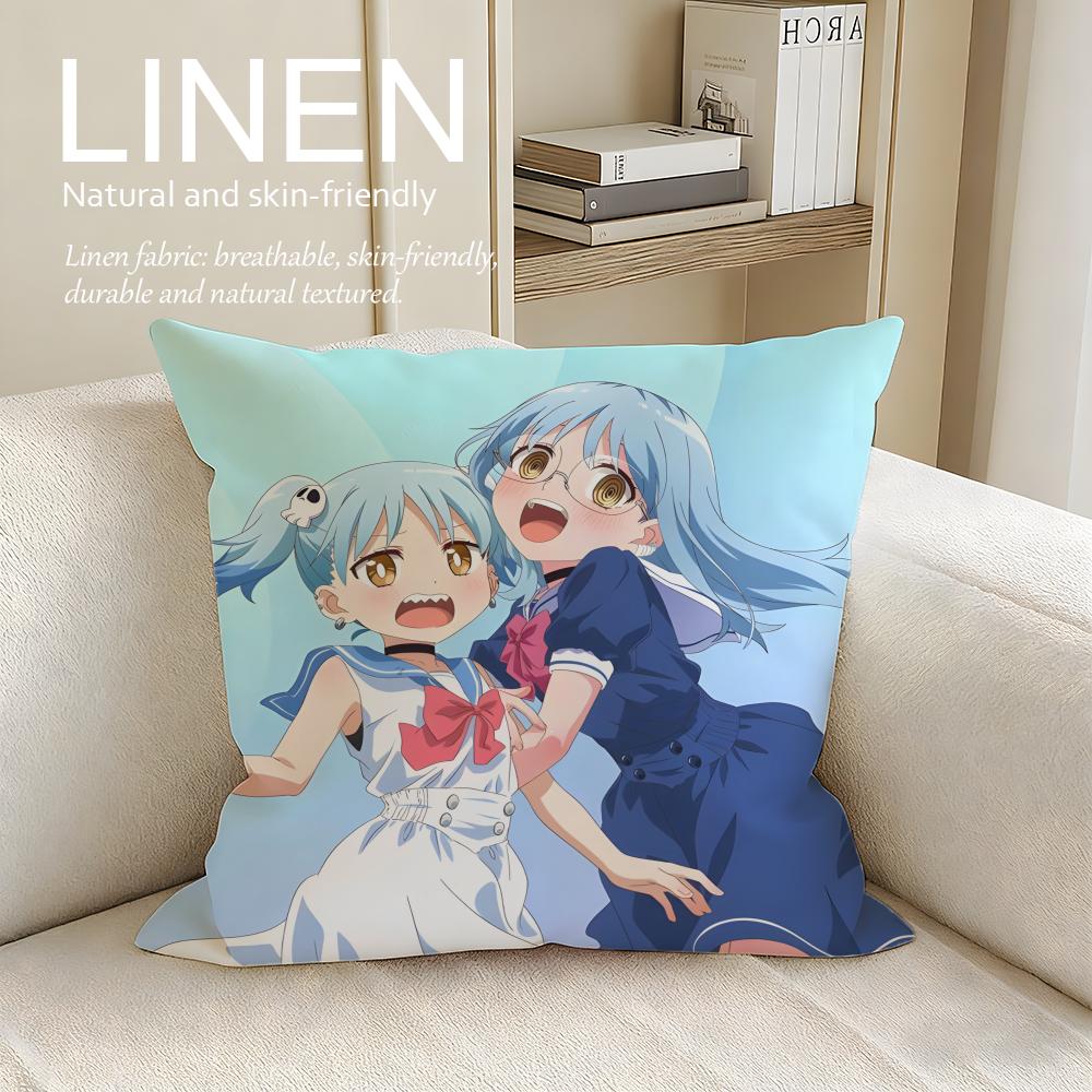 A Ninja and an Assassin Under One Roof Cushion Cover Pillowcase Set Pcs x x Breathable Washable Sofa Cushion Cover