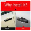 Outer Side Rear Door Handle Bowl Decoration Cover Trim For BYD Leopard 5 2024 2025 5D Carbon Fiber Look Accessories Exterior Kit