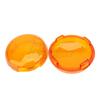 2pcs/4pcs LED Turn Signal Light Indicator Smoke Red Yellow Lens Cover For Harley Sportster 883 1200 Glide Dyna Fatboy Road King