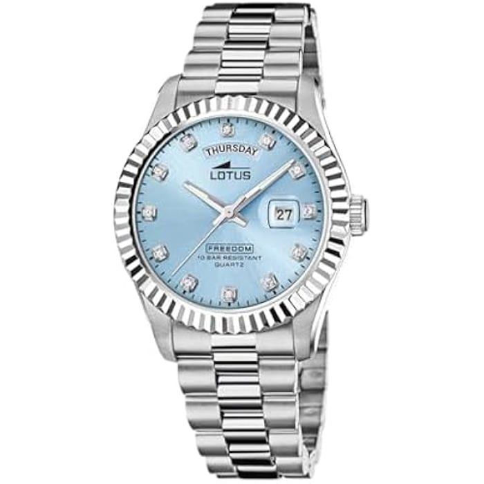 Montre - LOTUS - 18854/9 - Acier Inoxydable - Étanchéité 10 ATM - Affichage Analogique
