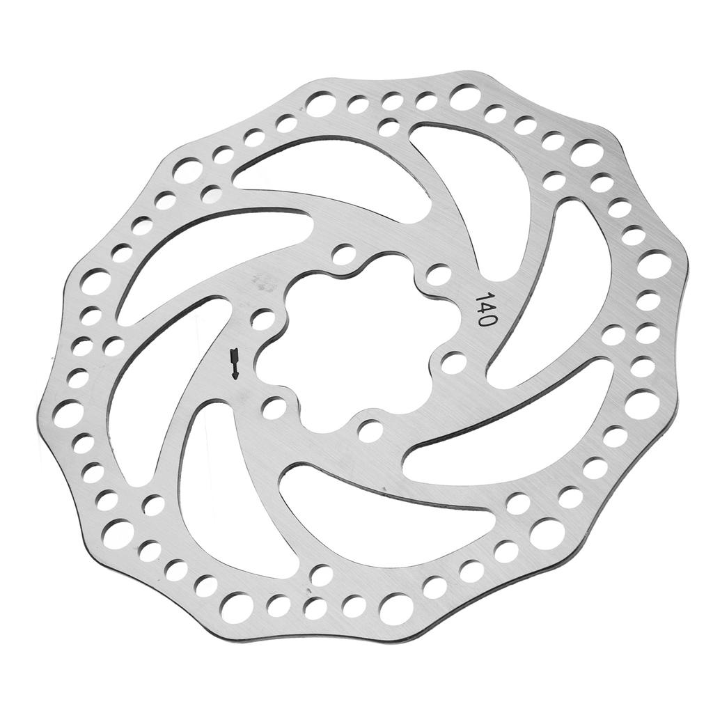 140mm Bike Disc Brake Rotor Steel Hollow Design Bicycle Brake Disc for Replacement Riding
