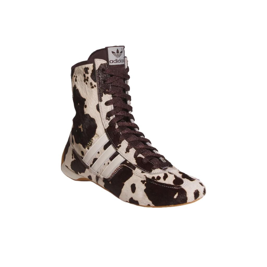 adidas Кроссовки женские Rasant Mid Cow Print Brown Shadow-Brown Off-White JH5640