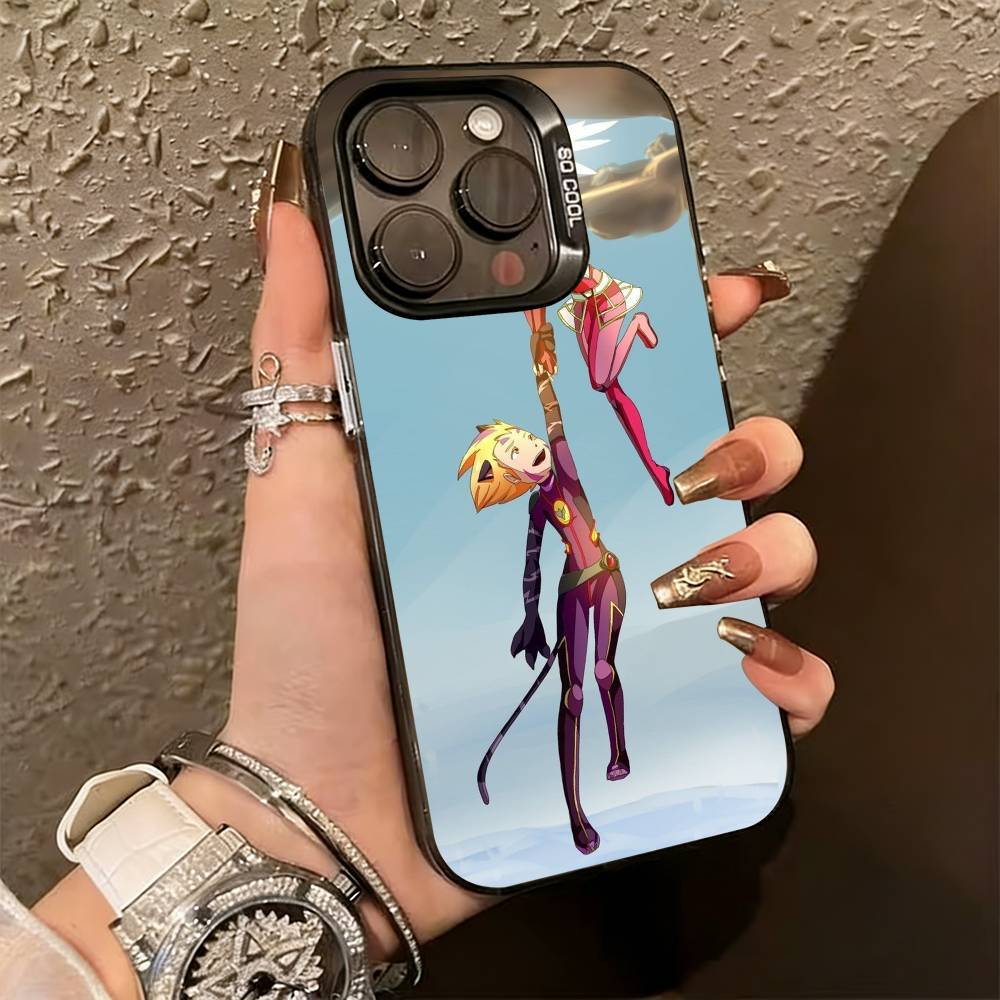 c-Code L-Lyoko Phone Case For iPhone 17,16,15,14,13,12,11 Plus,Pro Max,XS,Colorful Silver Phone case Funda Cover