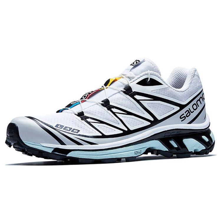 SALOMON XT 6 Textile, TPU Low top Running Shoes Unisex White L41317300