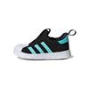 Superstar 360 I Black Aqua Baby Sneakers Core-Black Flash-Aqua Footwear-White IF5915