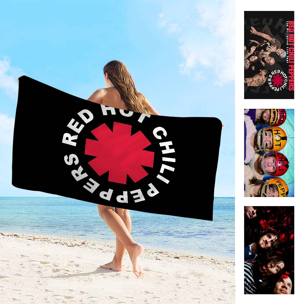 Funk Rock Band R-Red H-Hot C-Chili P-Peppers Big Microfiber Beach Towels Towels Towel for Travel Swim Pool Yoga
