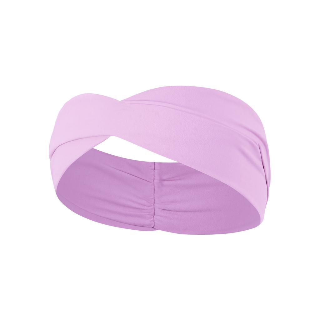 High Stretch Moisture-wicking Yoga Running Sports Headband Solid Color Hair Tie Headband for Women Luxury
