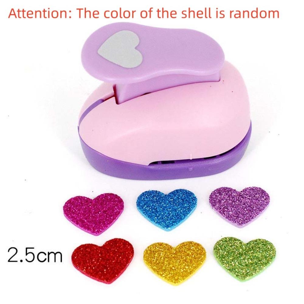 7*6*4cm Flower Furador Random Color DIY Embossing Punches for Hole Punch Embossing