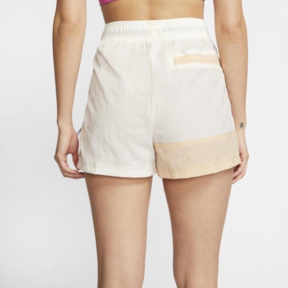 Nike Color Block Casual Sports Shorts Women Shorts Khaki DD2076-110