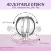 4PCS Cell Phone Ring Holder 360°Rotation Finger Ring Stand Clear Cell Phone Kickstand for Most of Phones Tablet and Case
