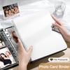 Альбом на кольцах с ячейками 4/9 для фотокарточек, вместительный фотоальбом, держатель для K-pop фотокарточек, книга для коллекции карточек айдолов, фотоальбом для заметок