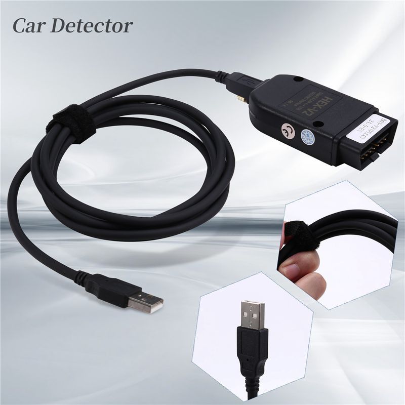 ABHX- HEX-V2 VCDS 24.5 ATMEGA162 5054 USB 2.0 Interface For VW Skoda Seat 1996-2017 English Version