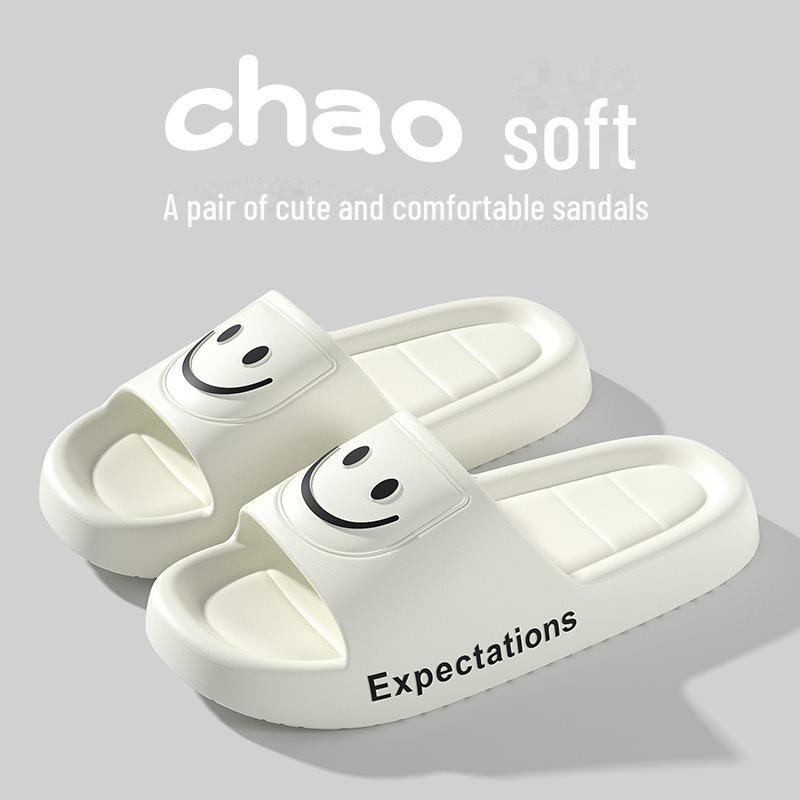 Женские летние тапочки-дезодоранты с нескользящей подошвой - Мягкие домашние сандалии для пар