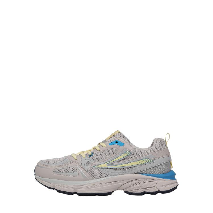 Men's Sneakers FILA Fronto Comfortable Abrasion Resistant Low top Sports Casual Shoes Unisex Gray Blue Korean