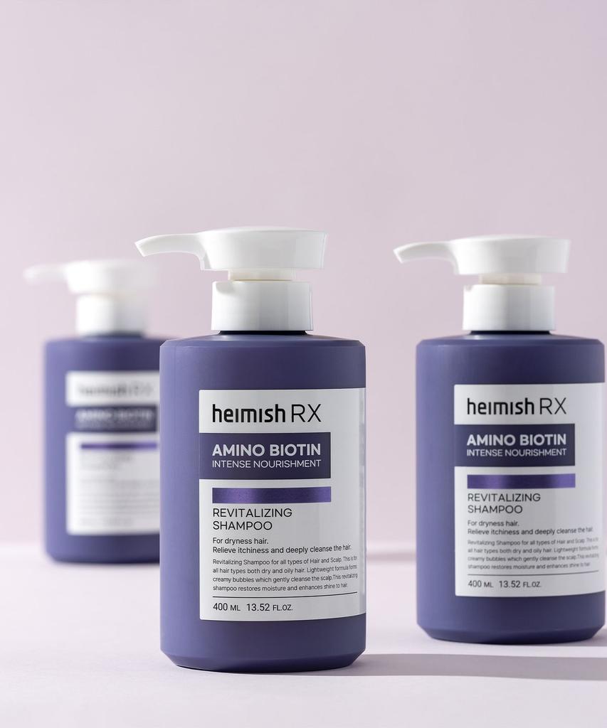 RX Amino Biotin Восстанавливающий шампунь 400 мл