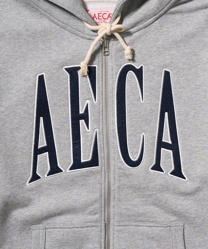 Толстовка на молнии с аппликацией Aeca Aeca - Серая