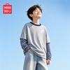 MINISO Детская хлопковая футболка с длинным рукавом